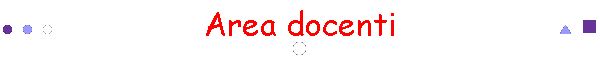 Area docenti