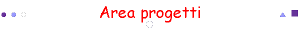 Area progetti