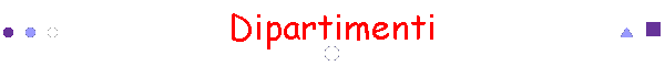 Dipartimenti