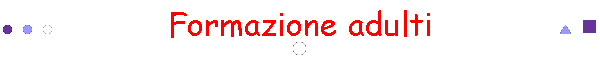 Formazione adulti