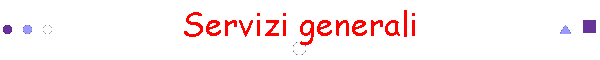 Servizi generali